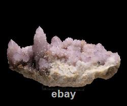 4.67lb Améthyste Naturel Quartz Point Cristal Cluster Healing Mineral Specimen