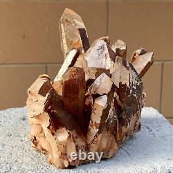 4,71 LB - Groupe de cristaux naturels de quartz de l'Himalaya / minéraux.