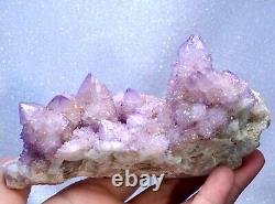 402g Un Grade Grand Esprit Stupéfiant Cactus Quartz Cristal Cluster Afrique Du Sud