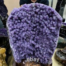 44.33lb Natural Amethyst Geode Quartz Cluster Crystal Specimen Healing