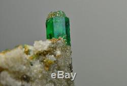 47 Ct. La Plus Haute Qualité Panshir Terminated Emerald Clean Crystal Bunch, Matrix