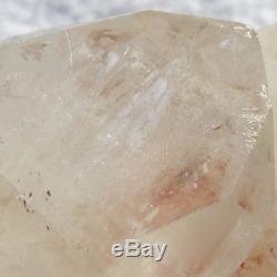 4968 Gr Spécimen En Grappe À Pointe De Cristal De Quartz Naturel Énorme Avec Goethite (76,8)