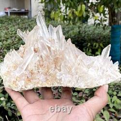 5.23lb Natural Crystal Cluster Specimen Quartz Reiki Guérison