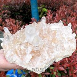 5.23lb Top Cristal Naturel Cristal Transparent Cristal Cluster Minéral Spécimen