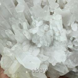 5,32lb Grand Cristal Blanc De Quartz Naturel Cluster De Guérison Rough Specimen