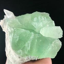 5.7 Lb Natural Green Fluorite Quartz Crystal Cluster Mineral Specimen Healing