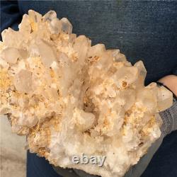 5.8 Lb Natural Quartz Cluster Crystal Mineral Specimen Healing