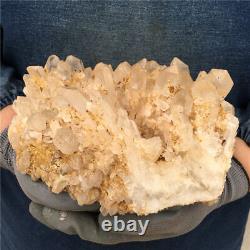 5.8 Lb Natural Quartz Cluster Crystal Mineral Specimen Healing