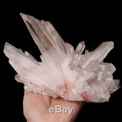 5.80lb Spécimen Minéral De Guérison De Grappe De Cristal De Point Blanc Naturel Clair De Quartz