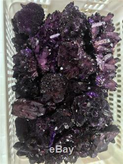 5000g En Gros Rare! Nouveau Trouver Améthyste Quartz Crystal Cluster Specimen 11lb