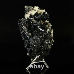 532g Natural Stibnite Cluster Crystal Quartz Mineral Specimen Decoration Énergie