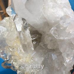 5470g Cristal de quartz clair naturel en amas spécimen minéral de guérison CH1072