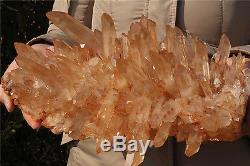 5840g Naturel Tibétain Clear Quartz Crystal Cluster Point Minéral Spécimen