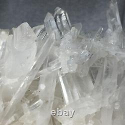 6.0lb Cluster de Cristal de Quartz Blanc Naturel de l'Himalaya - Spécimen Minéral de Guérison