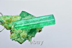 6.40 Ct. Full Termined Transparent Panjsher Emerald Crystals Bunch @afg