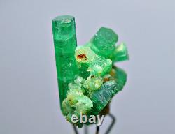 6.40 Ct. Full Termined Transparent Panjsher Emerald Crystals Bunch @afg