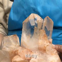 6.53lb Grande Pierre Naturelle De Guérison Des Spécimens En Cristal Blanc Quartz