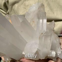 6.87lb Énorme Naturel Cristal Blanc Clair Cluster De Quartz Minéral Specimen Guérison