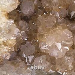 6 Grand Geode Golden Healer Cristal Cluster Citrine Améthyste Quartz Ky