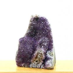600700g Cluster Naturel D'améthyste Géode Minéral Specimen Cristal Quartz
