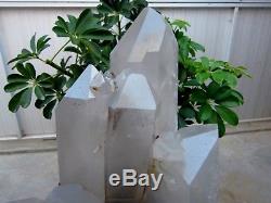 68.28lb Rare Énorme Naturel Clear Quartz Crystal Cluster Points Spécimens