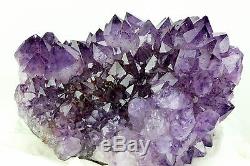 6910g Belle Nature Amethyst Purple Quartz Cristal Géode Cluster Spécimen