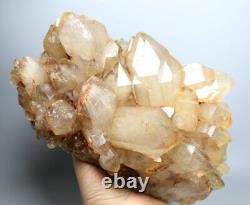 7.70lb Naturel Belle Citrine Quartz Cristal Cluster Point Spécimen Minéral