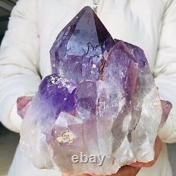 7.8lb Uruguay Améthyste Naturel Quartz Cristal Cluster Mineral Healing F974