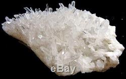 7.93lg Large Clear Quartz Crystal Cluster Specimen-qzsc2ie0123