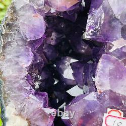 7650g Cave D'améthyste Naturelle Quartz Cristal Cluster Mineral Specimen Healing