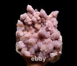 8.29lb Améthyste Naturel Quartz Point Cristal Cluster Healing Mineral Specimen