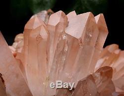 8.4lb A + Naturel Rare Belle Peau Rouge Quartz Cluster Crystal Tibetan Specimen
