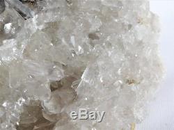 8 Grand Quartz Fumé Cristal Cluster Minéraux Brésil Grand Cadeau Home Décor