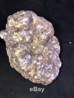 8 Grappes De Quartz Avec Cristal Naturel, Champignon De Mica Lépidolite Et Champignon
