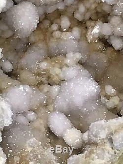 8 Qualité Grand Amethyst Citrine Ky Quartz Geode Cristal Cluster Naturel 5.2lb