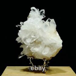 824g Naturel Cristal Clair Minéral Specimen Quartz Décoration De Cluster En Cristal