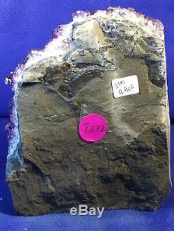 Amethyst Geode Quartz Extra Cathédrale Sombre Cluster Affichage Des Échantillons De L'uruguay