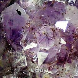 Améthyste Cathédrale Grand Geode Cave Quartz Naturel Cristal 4.35kg 19cm