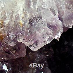 Améthyste Cathédrale Quartz Cristal Cluster Grotte Géode Naturelle 3.3kg 19cm