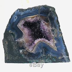 Améthyste Cathédrale Quartz Cristal Cluster Naturel Grande Grotte Geode 6.85kg 23cm