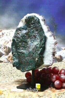 Améthyste Grand Cristal Géode Cluster Sur Stand Natural Mineral Healing 1,9kg