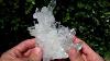 Arkansas Minéral Autoportant Quartz Cristal Cluster W Arkimer Diamant Dt Point