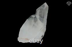 Blanc Clair Samadhi Quartz Rock Crystal 606gm Cluster Top Grande Pierre De Médiation