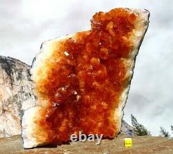 Citrine Quartz Grand Cristal Cluster Natural Raw Healing Mineral Druzy 2820g