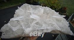Clear Water Quartz Clear Crystal Crystal Points Cluster Formation Exquise 3.703kg
