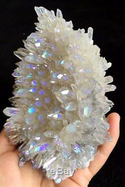 Couleur De L'ange Arc En Ciel Aura Cristal De Quartz Bismuth Briques De Titane Silicium