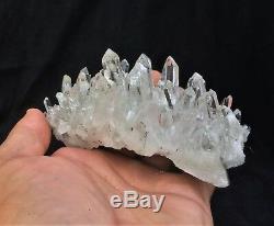 Cristal De L'himalaya / Minéraux 110x70mm, Grappe De Quartz Clair