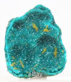 Dioptase Mimetite Cristal Cluster Vert Émeraude Minéral Spécimen Congo