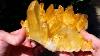 Énorme Musée Arkansas Quartz Cristal Cluster Non Nettoyé Minérale W Naturel Orange Oxyde De Fer