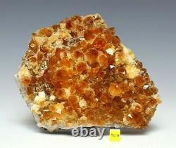 Grand Citrine Quartz Crystal Cluster Natural Raw Healing Mineral Druzy 1220g